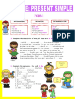 5th Grade Present Simple Verb to Be Worksheet (1)