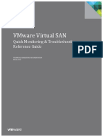Vmware Virtual San: Quick Monitoring & Troubleshooting Reference Guide