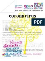 9 CONSEJOS CORONAVIRUS