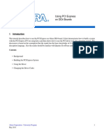 Using PCI Express On DE4 Boards: For Quartus II 13.0