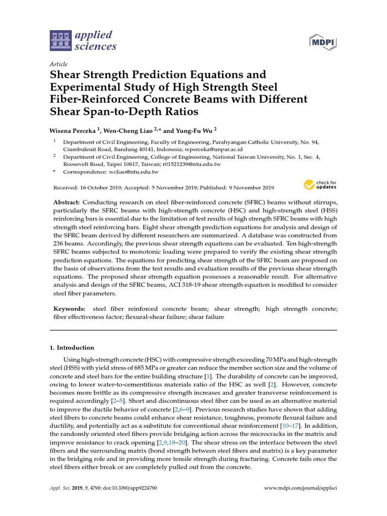 Applied Sciences | PDF | Strength Of Materials | Fracture