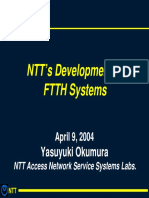 NTT's Development of FTTH Systems: ICBN 2004