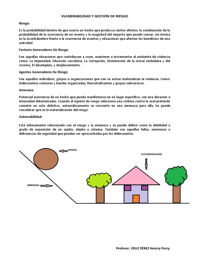Vulnerabilidad y Gestión de Riesgos | PDF | Riesgo | Gestión de riesgos