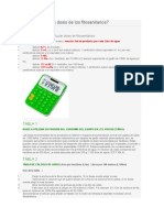 Cómo Calcular La Dosis de Los Fitosanitarios