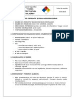 MSDS 85 - YESO MILAGROS