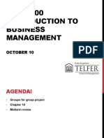 Introduction to Business Management Chapter Review