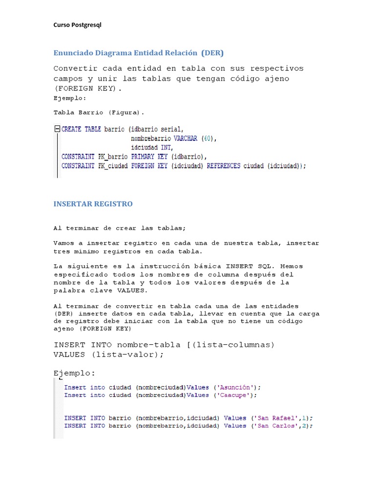 Insert Postgres PDF PDF