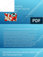 La Publicidad de Medicamentos y Salud en Colombia