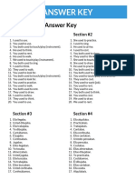 Imperfect AR Answer Key