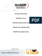 GADMA - U2 - A2 - MEPP - Fallas en El Proceso Administrativo LA CAZUELA