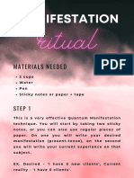 Manifestation Ritual PDF