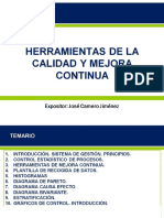 Herramientas de Calidad y Mejora Continua - Jose Camero - Presentacion