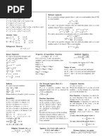 Final Exam Reviewer: Math 17