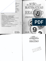 El Niño, Las Matematicas y La Realidad, Problemas de La Enseñanza de Las Matematicas en La Escuela Primaria - Gerard Vergnaud PDF