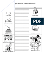 QUIZ Simple Present Present Cont PDF