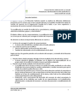 Lectura 3 Educacion Sanitaria PDF