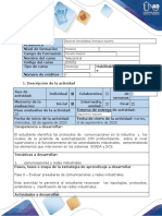 Guía de actividades y rubrica de evaluación - Fase 0 - Evaluar presaberes de comunicaciones y redes industriales.docx