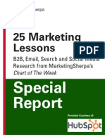 25 Marketing Lessons: B2B, Email, Search and Social Media Research From Marketingsherpa'S