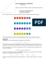 Pattern and Sequence Lecture