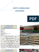 Visibilidad PDV del 24 al 29 de Julio Duitama