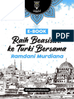 (E-Book) Raih Beasiswa Ke Turki Bersama Ramdani Murdiana (Updated) PDF