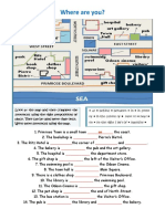 Prepositions of Place - Where Are You - Word