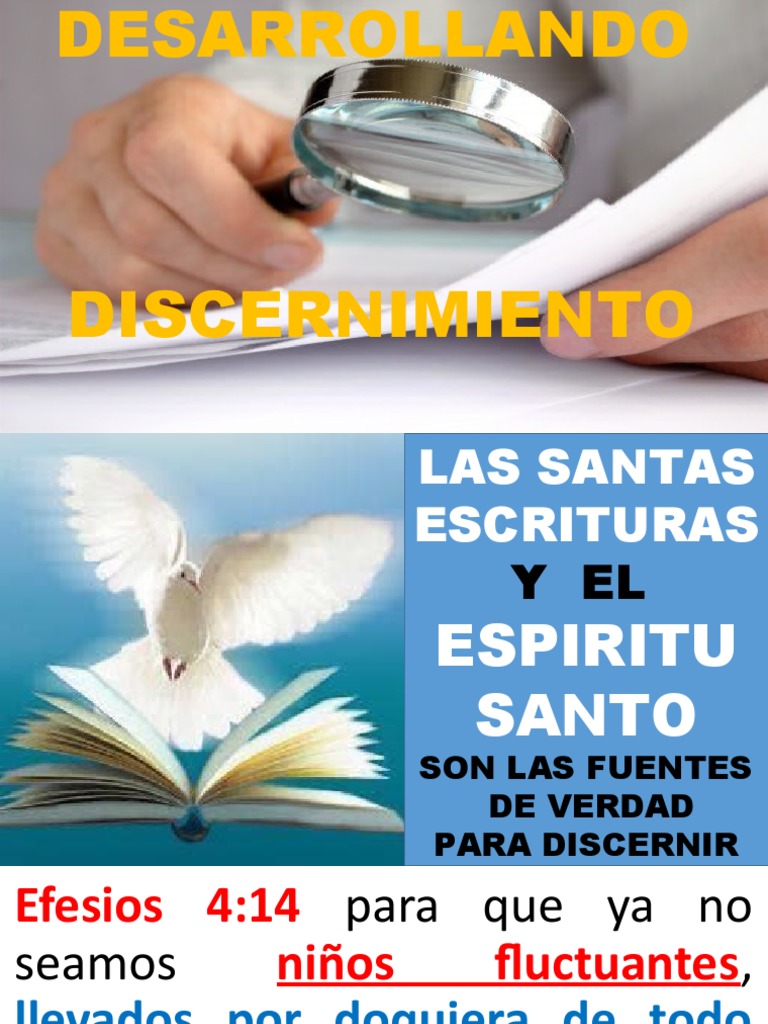 Desarrollando Discernimiento Espiritual 07 | PDF | Cristo (título ...