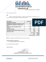Cotizacion de Retiro de Antena PDF