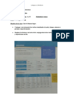 Conjugación Verbal Primer Año