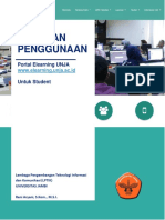 Panduan Penggunaan Portal Elearning Unja (Student)