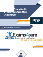 Now Pass Your Mikrotik MTCNA Exam With More Efficient Way