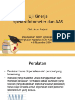 Uji Kinerja Alat