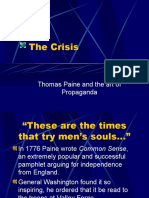 The Crisis & Propaganda