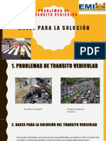 Problemas de Transito (Bases para La Solucion)