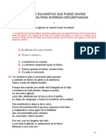 Plegaria Eucarística PDC I PDF