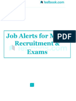Job Alerts For Major Recruitment & Exams: Useful Links