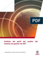 Analisis Perfil Auditor SGSST