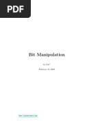 Bit Manipulation PDF