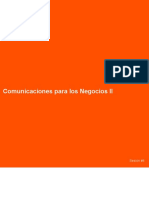 Comunicaciones para Los Negocios Ii 4