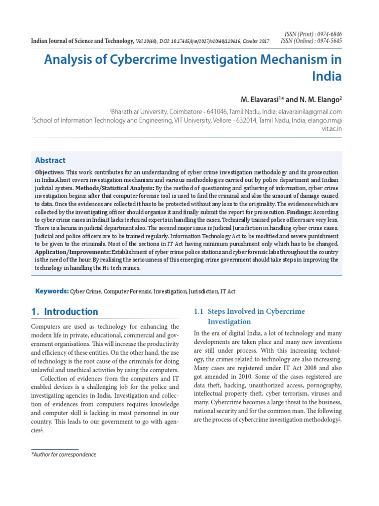 Cybercrime Investigation Evidence | PDF | Computer Forensics | Cybercrime