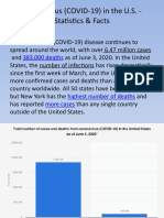 COVID-19 Statistics & Facts in the U.S