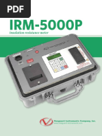 IRM-5000P: Insulation Resistance Meter