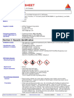 MSDS H2o | PDF | Toxicity | Biodegradation