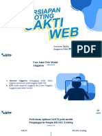 Overview Modul Anggaran SAKTI WEB