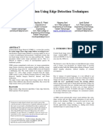 Shape Extraction Using Edge Detection Techniques: Divya Joshi Maulika S. Patel Nagma Ami Jyoti Gohel