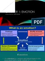Chapter 1 Emotion