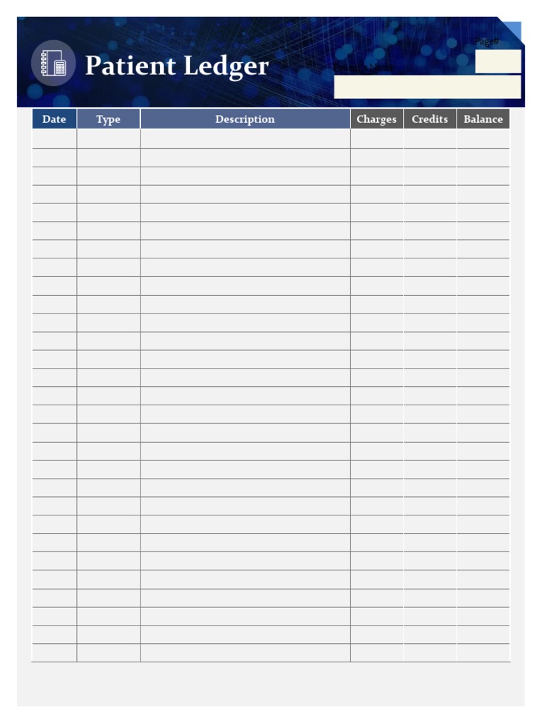Patient Ledger PDF