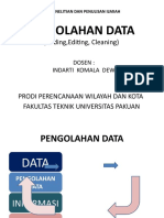 Kuliah 6 Pengolahan Data