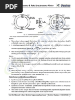 Unit-4 Synchronous & Auto Synchronous Motor: N S N S