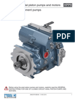 Closed Circuit Axial Piston Pumps and Motors Variable-Displacement Pumps